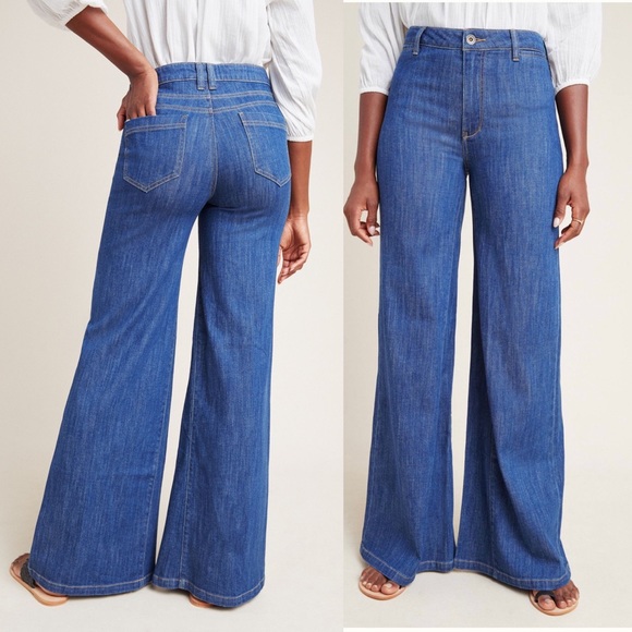 Anthropologie Denim - Anthro I Pilcro I Ultra High-Rise Wide-Leg…